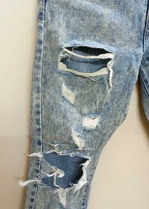 Distressed Denim Jeans