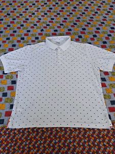 Polka Dot Polo T-Shirt