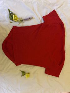 Red Fitted Top