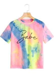 Tie-Dye "Babe" Tee