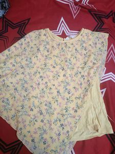 Stylish Yellow Top For Jean