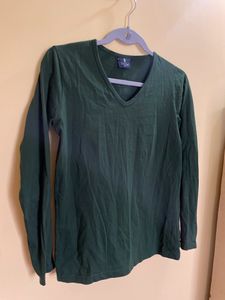 Green Olive Full Sleeve Tshirt