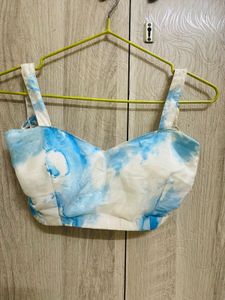 Tie-dye Lehenga Choli Set