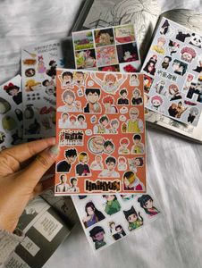 Kawai Anime Sticker Sheets