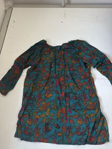 Floral Print Kurta