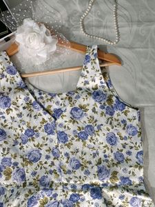 Zingrin sleeveless floral dress