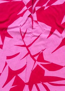 Pink &amp; Red Floral kurta set