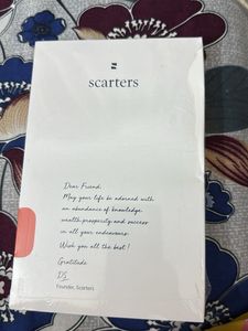 Scarters Gratitude Book