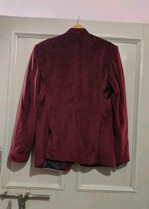 Maroon Velvet Jodhpuri