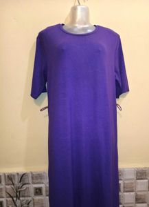 Size Large🎁Buy 2 Get 1 Free 🎁Purple Midi Dress