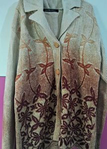 Floral Pattern Cardigan