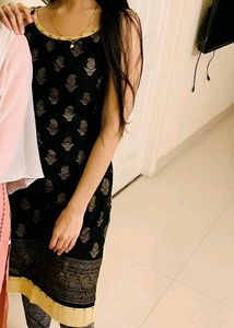 Black Stylish Kurta