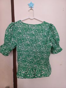 It&#39;s A Polyester Material Casual Top. I Used Only