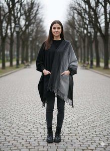 Stylish Ombre shrugs Without Pockets