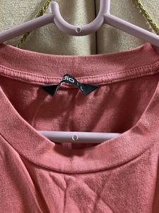 Zudios Peach Colour Tshirt