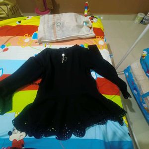 Black Pemplum Top