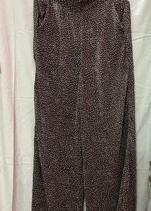 Patterned Casual Pants