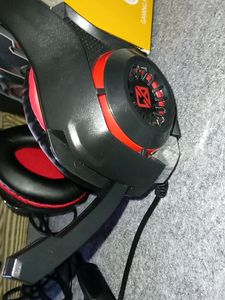 Cosmic Byte GS410 Gaming Headphones , Red&amp; Black