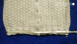 HAND WOVEN Never Used Woolen Cardigan