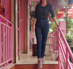 Navy Blue Skinny Jeans