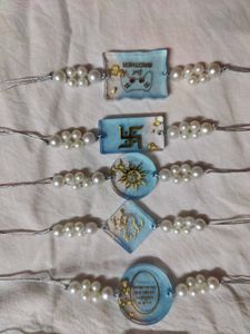 Personalized Resin Rakhi
