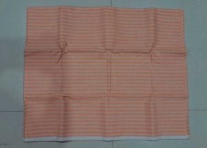 Men's Striped unstriched Peach Casual Shirt