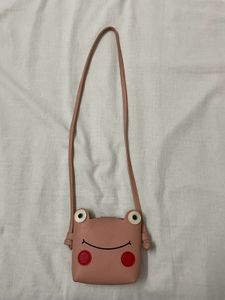 Cute Pink Bear Bag