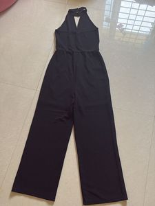 Beautiful Halter Neck Black jumpsuit - Size S