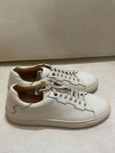 White Leather Sneakers
