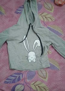 Cute Bunny Graphic Hoodie