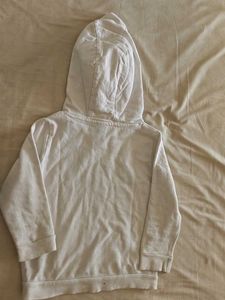 Be Cool White Hoodie