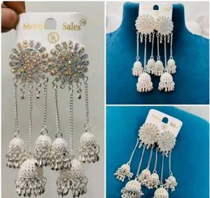 Dangling Jhumka Earrings