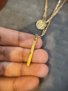 Set Of 2 Gold Necklaces