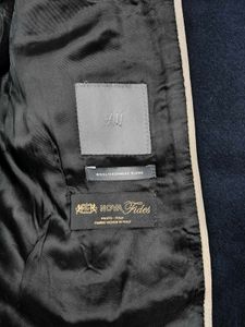 H&amp;M Peacoat Wool Cashmere