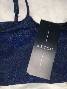 SHIMMER KETCH TOP
