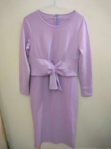 Lavender Midi Dress