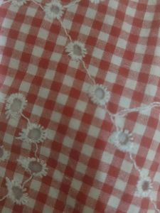 Cute Gingham Girls Top