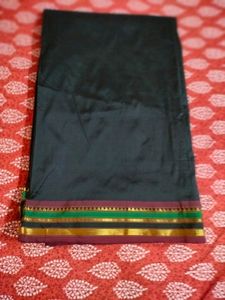 Black Silk Saree