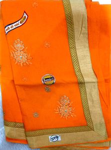Very Pretty Embroidery Saree