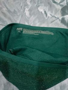 PINK Green Sparking Hipster Panties