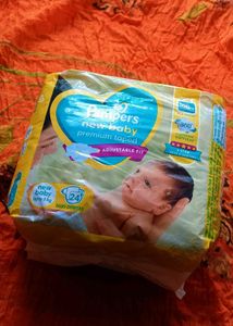 Pampers Diapers (24 Nos Full Pack Not Opened )