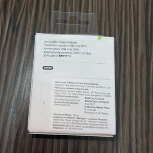Apple Dock 20W Power Adapted TYPE C