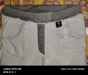 Grey Denim Pants Size 34