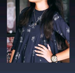 Medium Size Neavy Blue Top