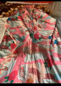 Floral Embellished Collar Blouse