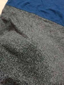 Blue Two-Tone Pocket Tee