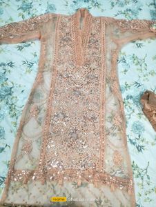 Pakistani Kurta Trouser Duppatta Set