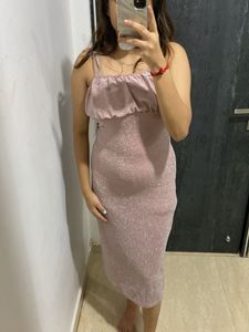 Sparkly Pink Maxi Dress