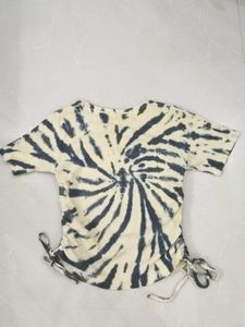 Tie-Dye Ruched Top🪻