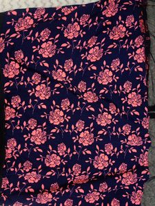 Pink Printed Floral Top❤️